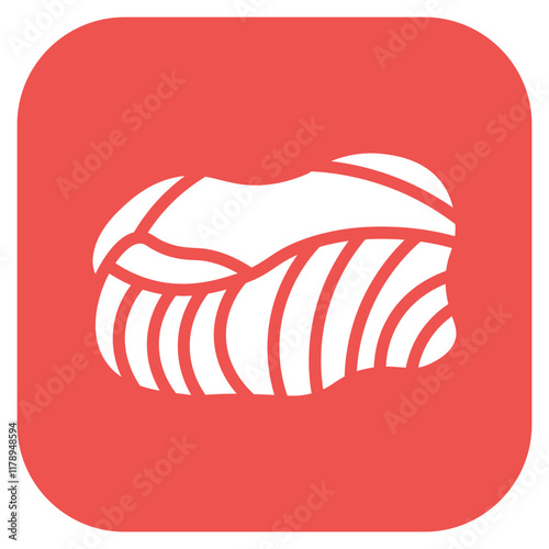 Suet icon vector image. Can be used for Butcher.