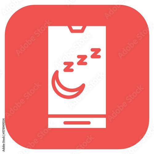 Sleep App icon vector image. Can be used for Time to Sleep.