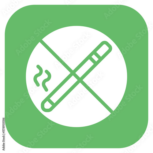 Nicotine Addiction icon vector image. Can be used for Quit Smoking.