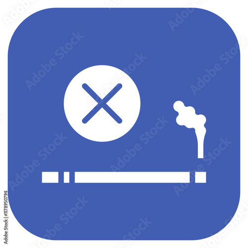 Smoke Cessation icon vector image. Can be used for Quit Smoking.