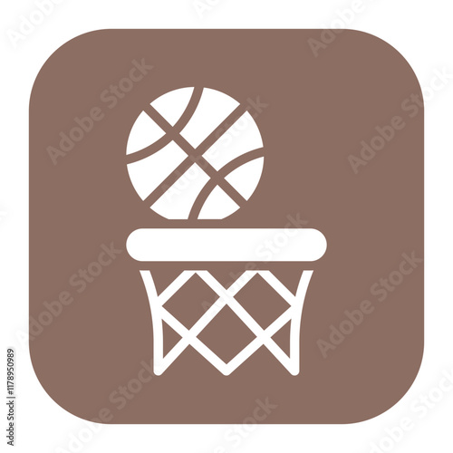 Basketball icon vector image. Can be used for Recreations.