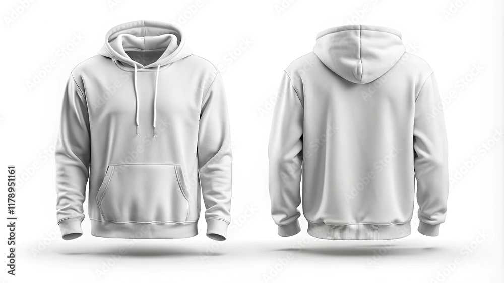 Blank hoodie mockup on a white background , apparel, clothing, fashion, template, design, casual, sweatshirt, pullover Blank hoodie mockup on a white background , apparel, clothing, fashion, template, design, casual, sweatshirt, pullover