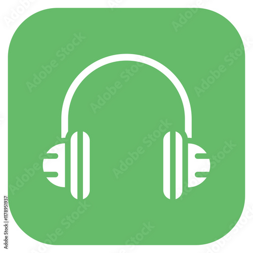 DJ Headphones icon vector image. Can be used for Nightclub.