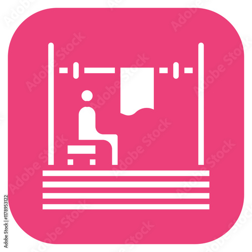 Boxing Cutman icon vector image. Can be used for Boxing.