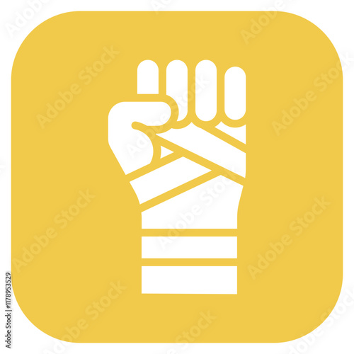 Hand Wraps icon vector image. Can be used for Boxing.