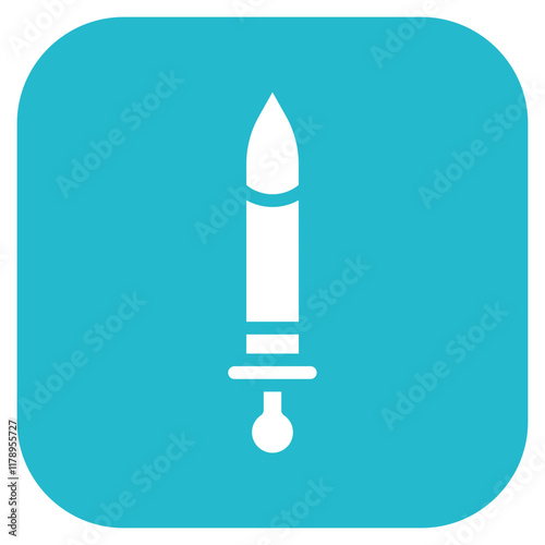 Lancet icon vector image. Can be used for World Diabetes Day.