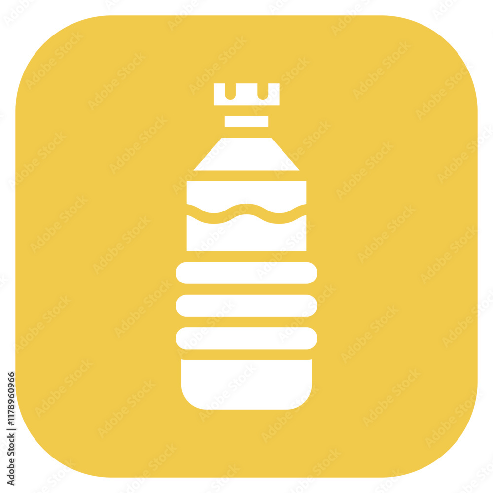 Water Bottle icon vector image. Can be used for Music Festival. Water Bottle icon vector image. Can be used for Music Festival.