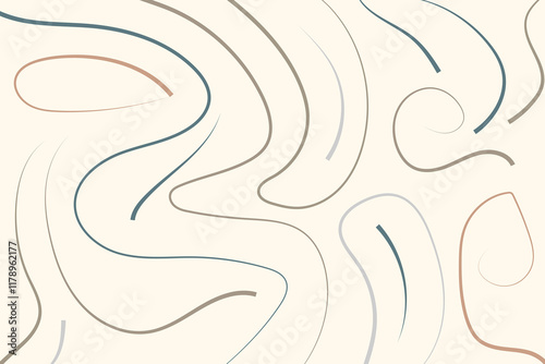 Earth tone pattern design