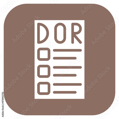Definition of Ready icon vector image. Can be used for Scrum Development.