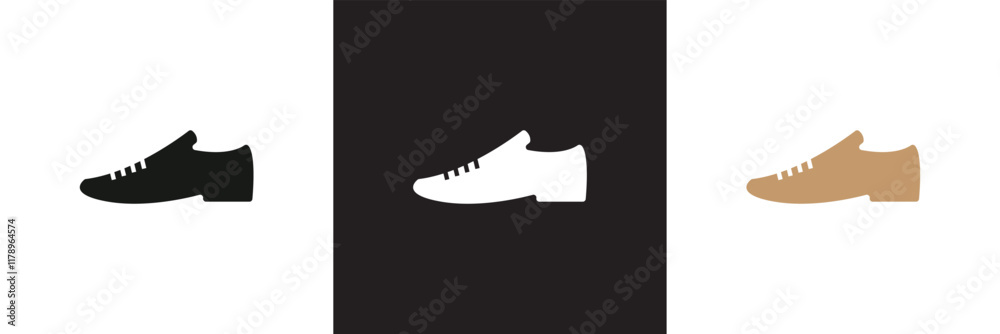 Boot icon. Shoes Icon .isolated on white and black background. vector illustration. EPS 10 Boot icon. Shoes Icon .isolated on white and black background. vector illustration. EPS 10