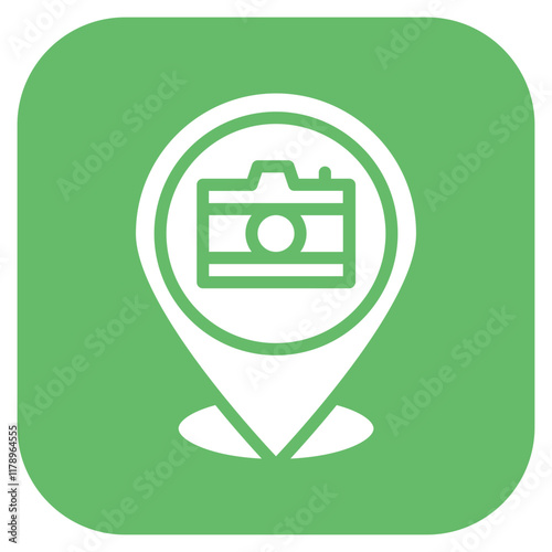 Sightseeing icon vector image. Can be used for Honeymoon.