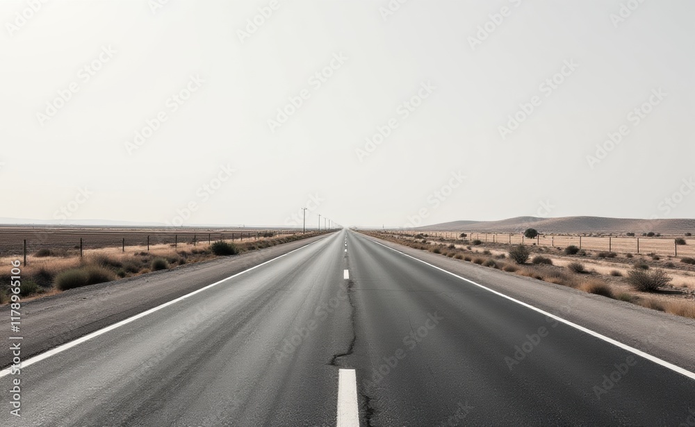 A scenic road winds through a dramatic desert landscape, with towering red rock cliffs and a clear blue sky in the background. A scenic road winds through a dramatic desert landscape, with towering red rock cliffs and a clear blue sky in the background.