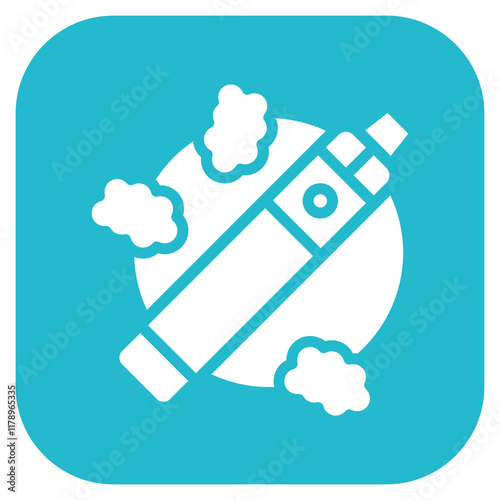 Vape Trick icon vector image. Can be used for Vaping.