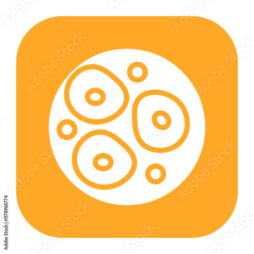 Stem Cells icon vector image. Can be used for Biotechnology .