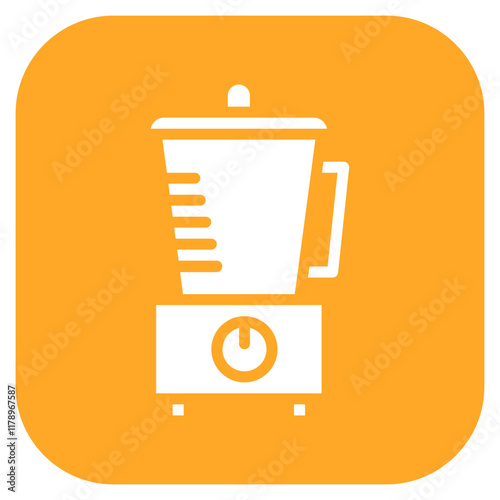 Food Processor icon vector image. Can be used for Food Processing.