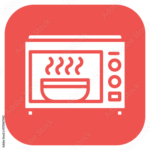 Oven icon vector image. Can be used for Food Processing.