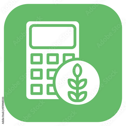 Carbohydrate Counting icon vector image. Can be used for Diabetes.