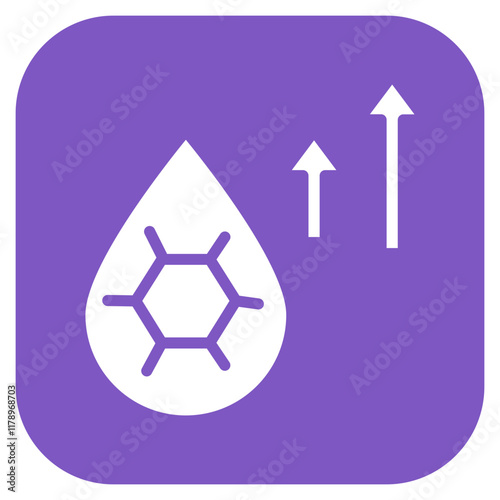Hyperglycemia icon vector image. Can be used for Diabetes.