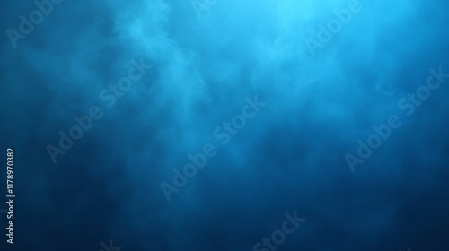 Abstract blue smoky texture background.