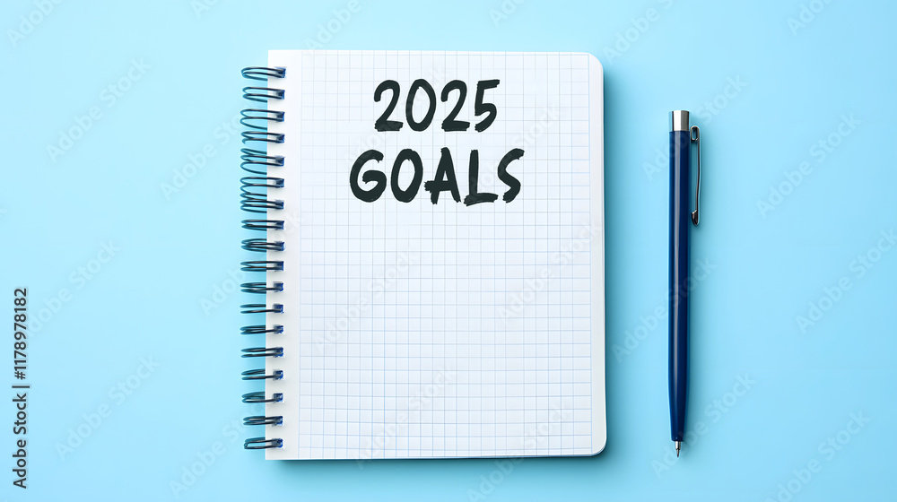 2025 Goal plan action, Business target and growth strategy. 2025 goals and list in the diary 2025 Goal plan action, Business target and growth strategy. 2025 goals and list in the diary