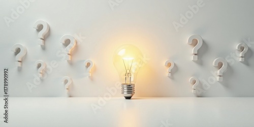 Illuminating Answers A Glowing Light Bulb Solves Many Questions