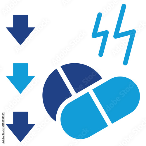 Painkiller Icon Dual Tone Color