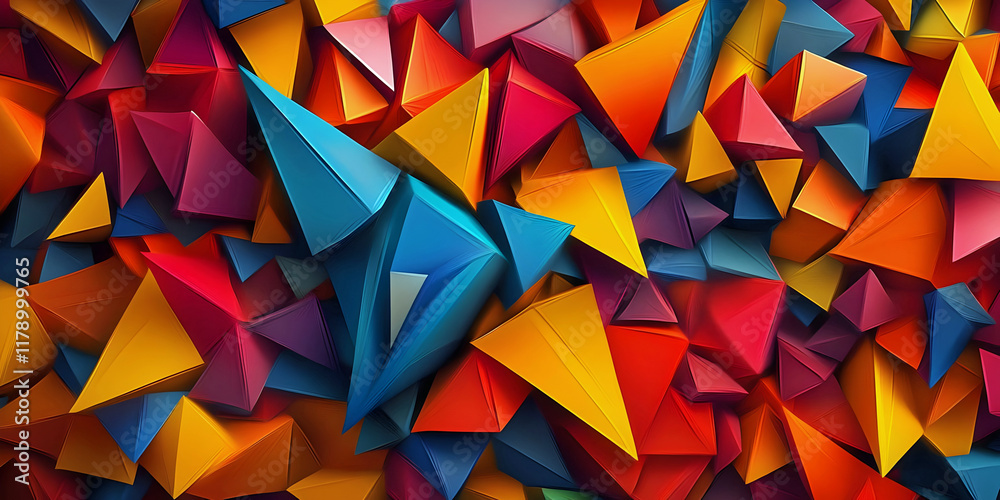 Obraz premium abstract colorful background, ai generated.