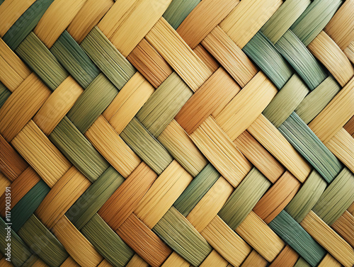 Attractive Woven Basket Texture