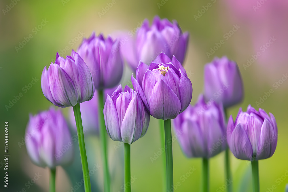 Intricate purple flowers with soft petals and delicate textures in a natural display. Intricate purple flowers with soft petals and delicate textures in a natural display.