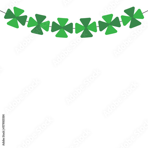 St. Patrick's Day Flag Decoration