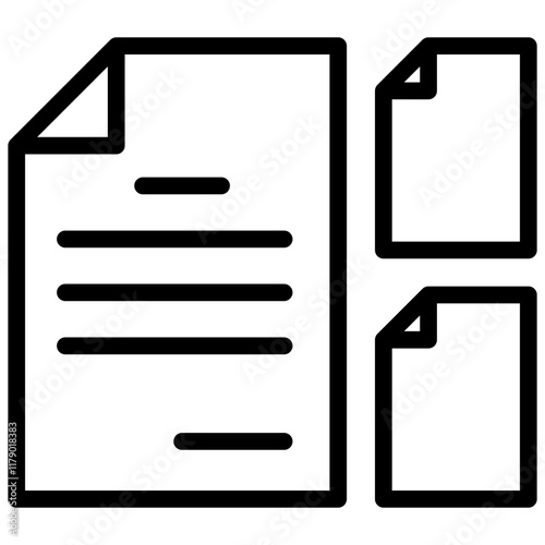 Sampling Icon Outline