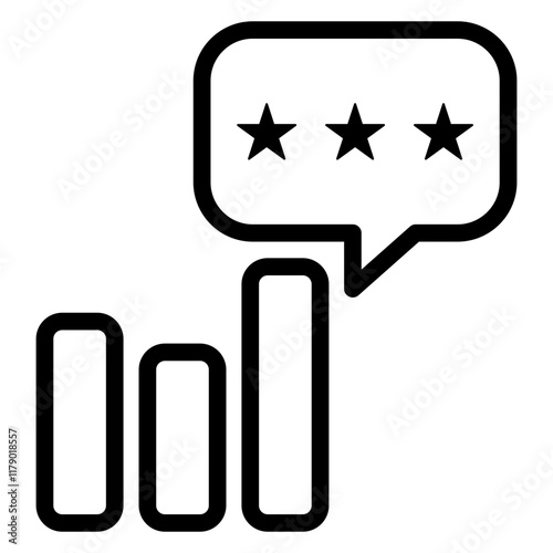 Response Rate Icon Outline