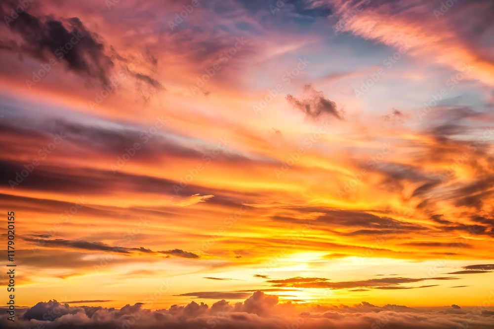 sunsets sky gradient creates a mesmerizing view sunsets sky gradient creates a mesmerizing view