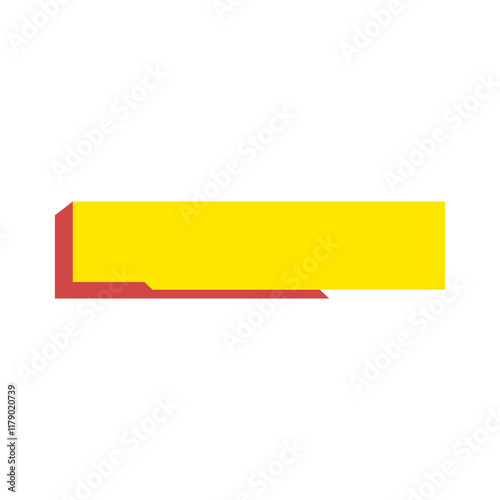 Free Download yellow tech title box - GFXLoad