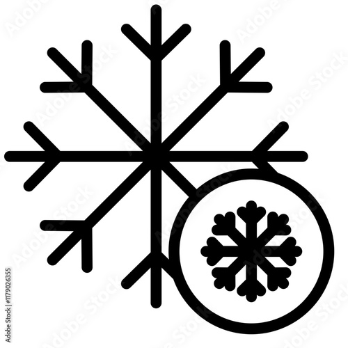 Snow Icon Outline