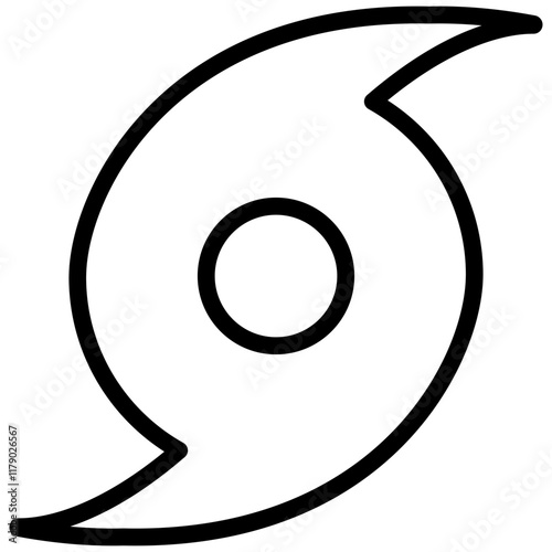 Hurricane Icon Outline