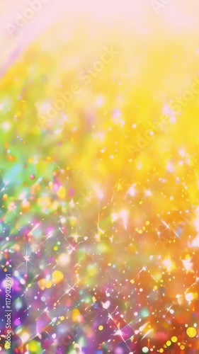 Abstract colorful prismatic background with vibrant rainbow gradient and smooth transitions between shades new beautiful stock 9x16 vertical video footage animation AI