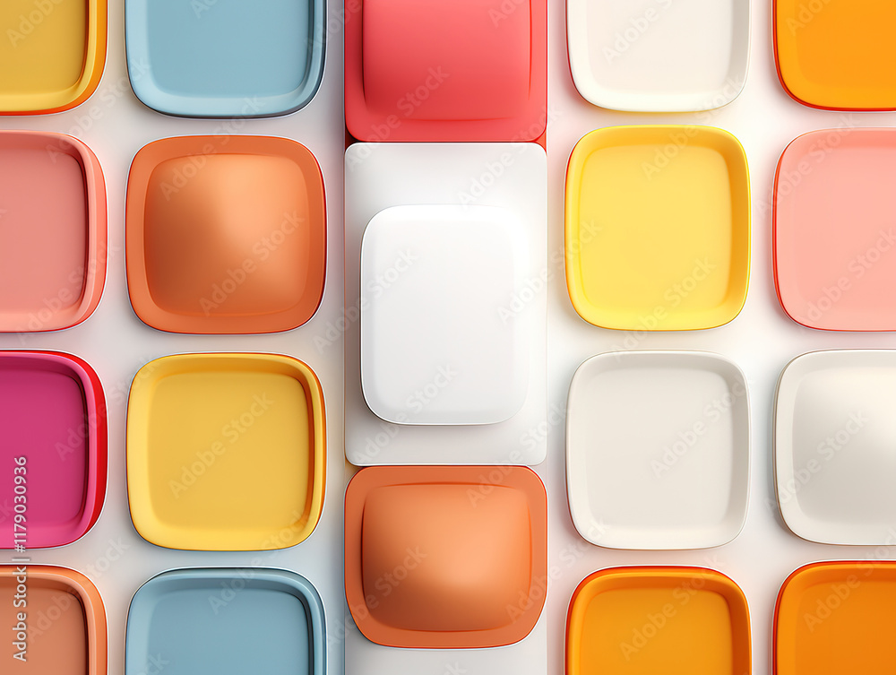 Generous A colorful background with a white background with a lot of squares Generous A colorful background with a white background with a lot of squares