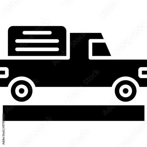 Pickup truck Icon