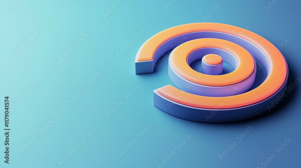 Colorful spiral design on a gradient background, symbolizing motion and creativity. Colorful spiral design on a gradient background, symbolizing motion and creativity.