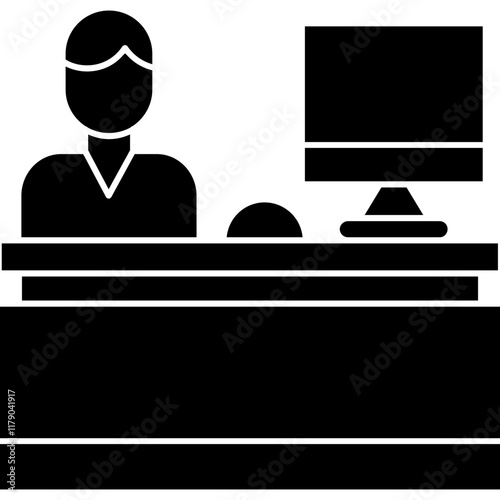 Receptionist Icon