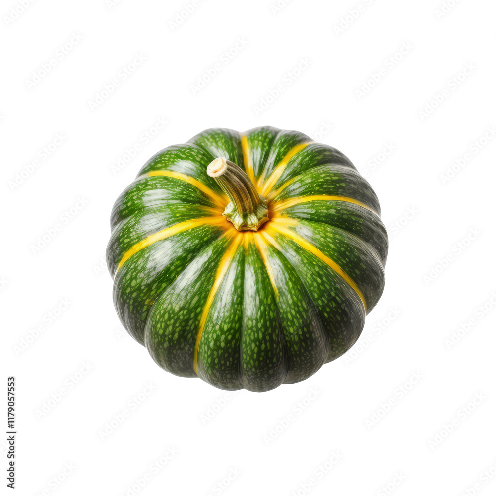 Green and Yellow Striped Pumpkin: A vibrant green pumpkin with striking yellow stripes, capturing the essence of autumnal harvest. Perfect for seasonal projects, food photography. Green and Yellow Striped Pumpkin: A vibrant green pumpkin with striking yellow stripes, capturing the essence of autumnal harvest. Perfect for seasonal projects, food photography.