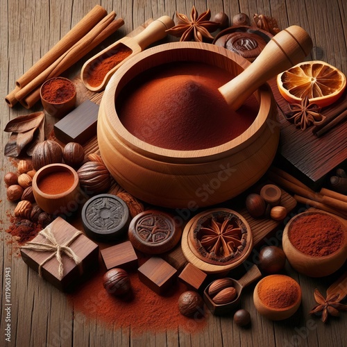 63 Mahogany ( C) A strong reddish brown conveying warmth and dur