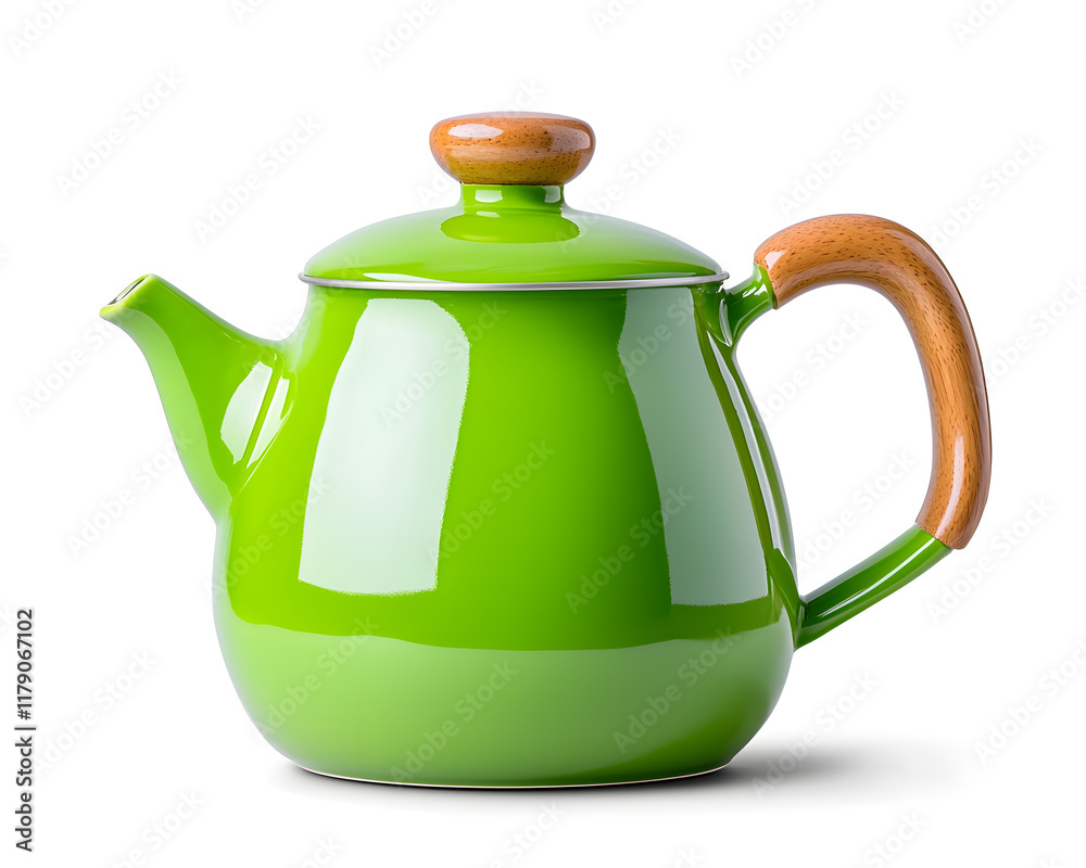 Fototapeta premium Kettle isolated on white background