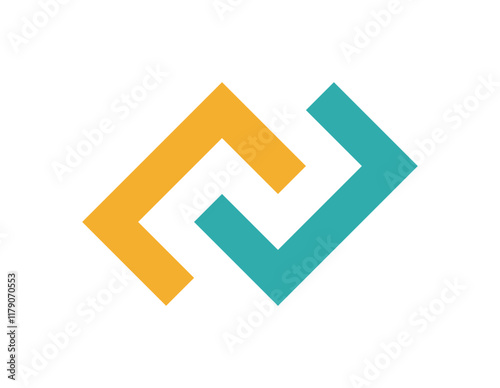Abstraktes Logo