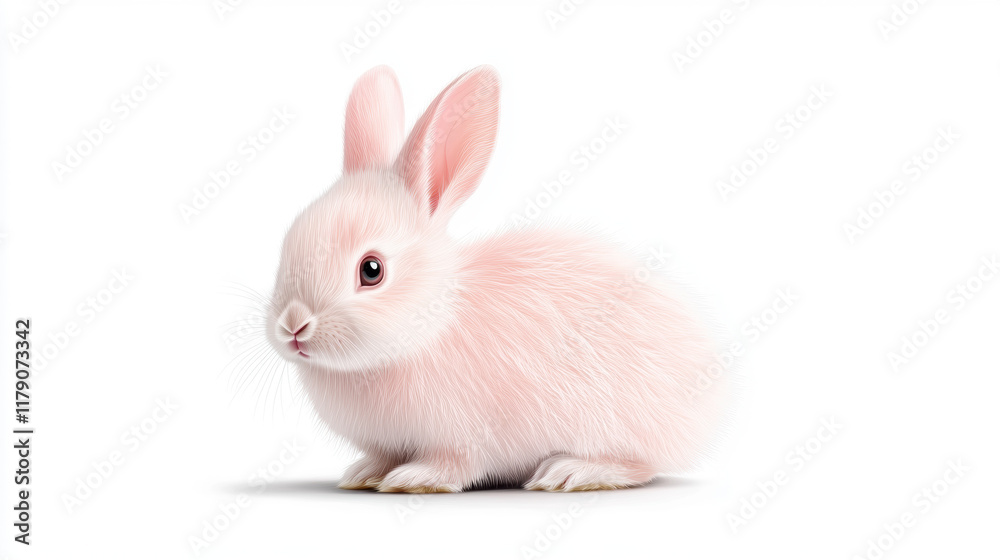 Cute rabbit and heart, Valentine's Day, A cute pink rabbit with heart patterns on its fur, hopping playfully in high fidelity, perfect for whimsical or romantic designs. Cute rabbit and heart, Valentine's Day, A cute pink rabbit with heart patterns on its fur, hopping playfully in high fidelity, perfect for whimsical or romantic designs.