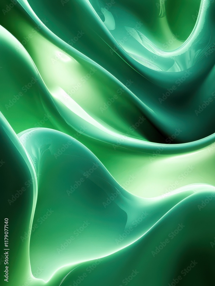 Green abstract dynamic background Green abstract dynamic background