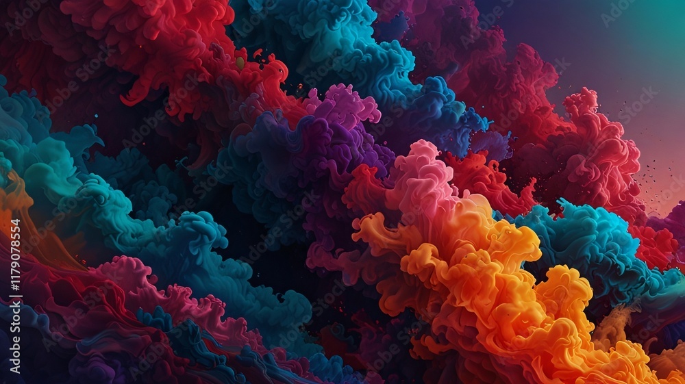 Fototapeta premium 4K Wallpaper Desktop Presentation