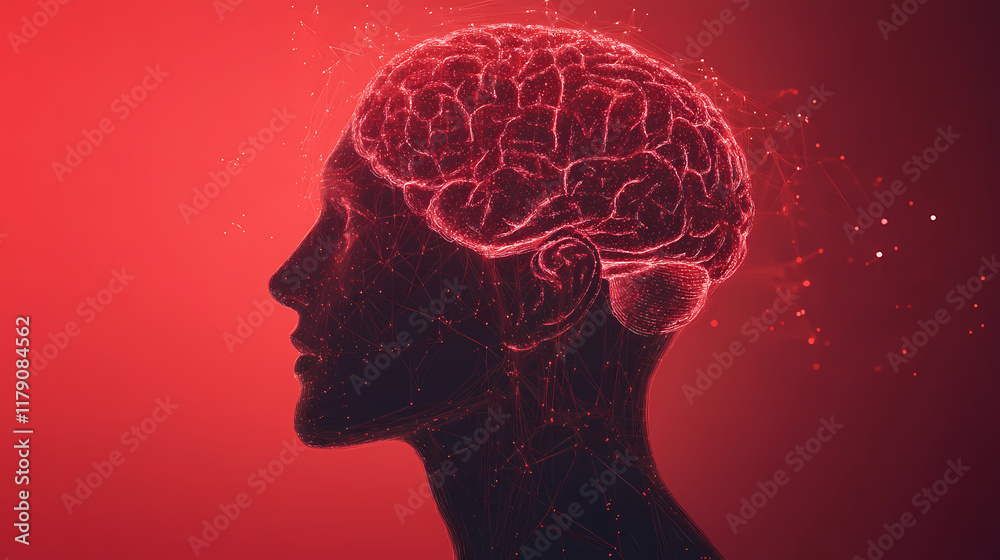 Obraz premium Neuroscience Exploration with Smart Connections