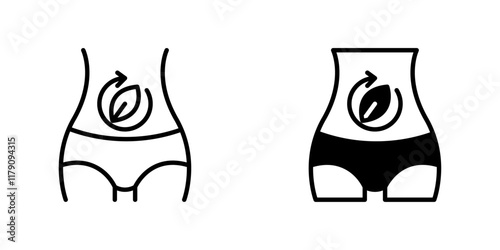 Detox icons vector graphic pack